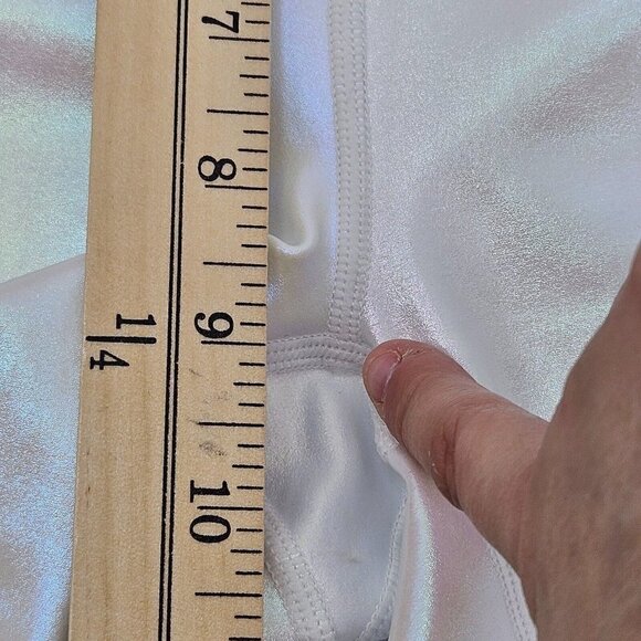 Zyia Active White Unicorn Luxe 7/8 Leggings Women’s Size 2 Activewear Athleisure - Picture 9 of 12